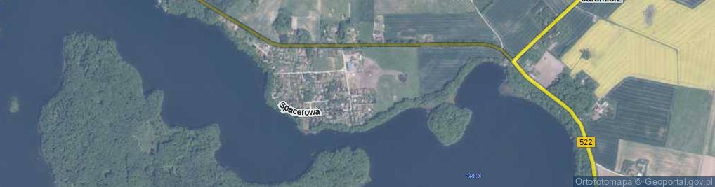 Zdjęcie satelitarne Wrzosowa ul.