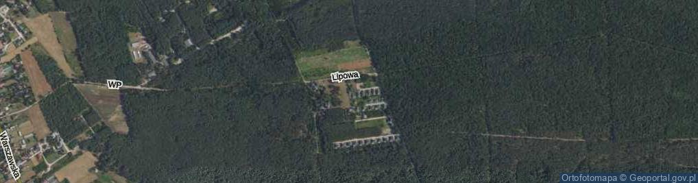 Zdjęcie satelitarne Wrzosowa ul.