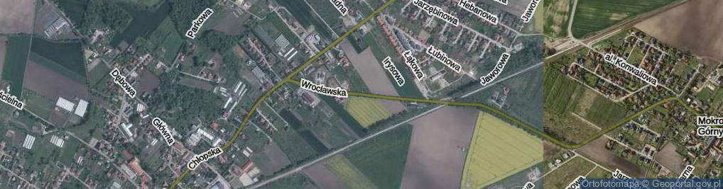 Zdjęcie satelitarne Wrocławska ul.