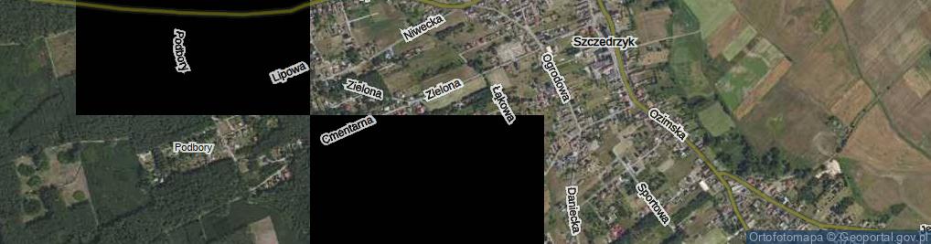 Zdjęcie satelitarne Wrzosowa ul.