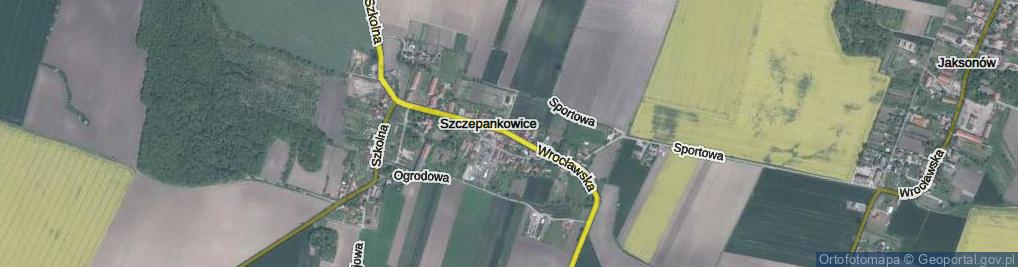 Zdjęcie satelitarne Wrocławska ul.