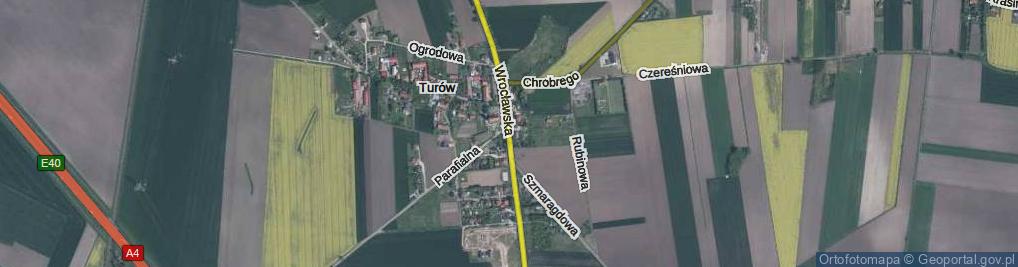 Zdjęcie satelitarne Wrocławska ul.