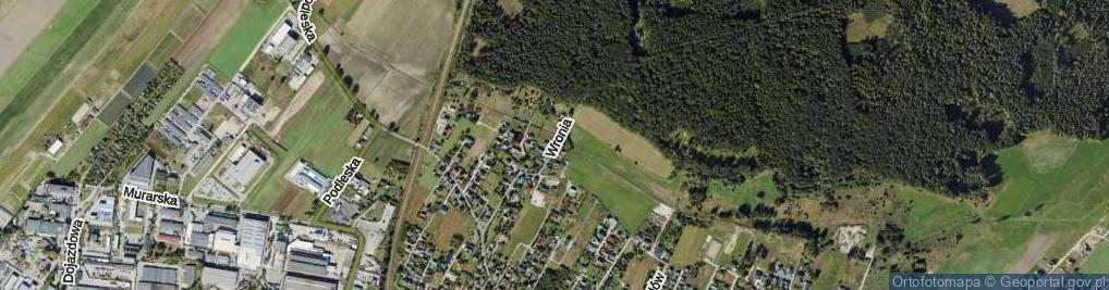 Zdjęcie satelitarne Wronia ul.