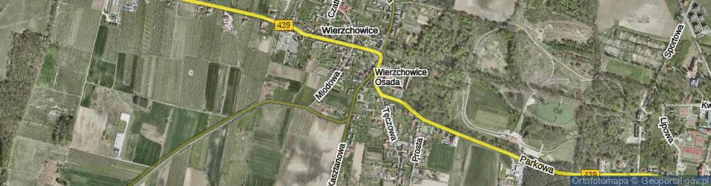 Zdjęcie satelitarne Wrocławska ul.