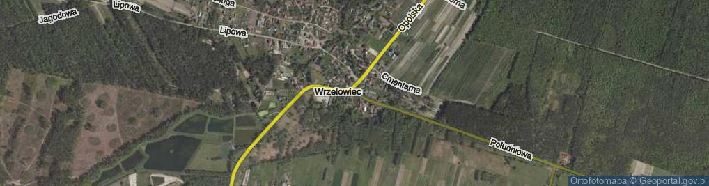 Zdjęcie satelitarne Wrzelowiec ul.