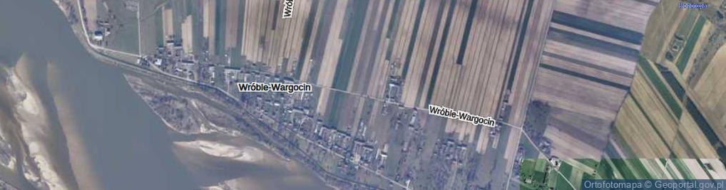 Zdjęcie satelitarne Wróble-Wargocin ul.