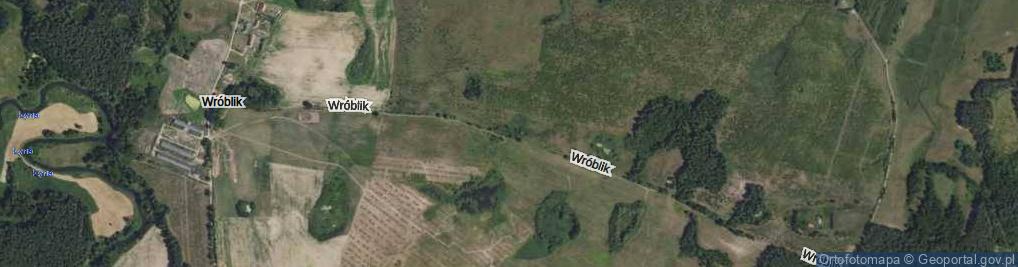Zdjęcie satelitarne Wróblik ul.
