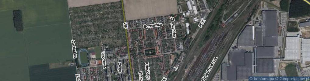 Zdjęcie satelitarne Wrocławska ul.