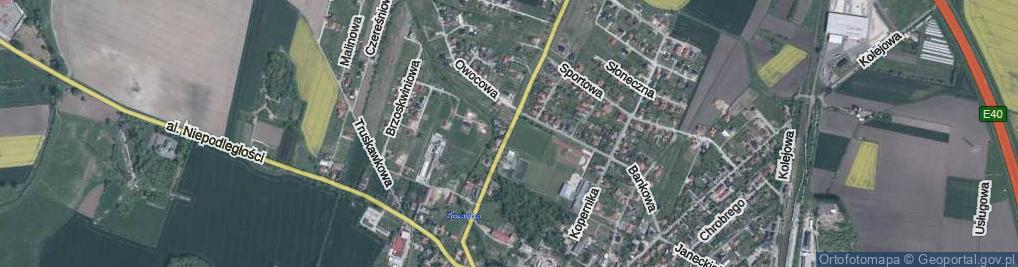 Zdjęcie satelitarne Wrocławska ul.