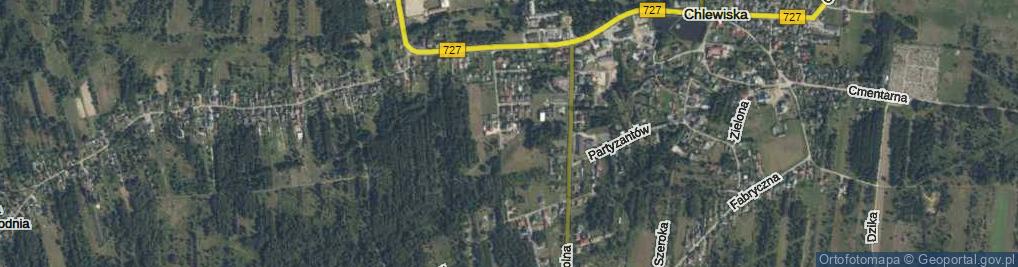 Zdjęcie satelitarne Wspólna ul.