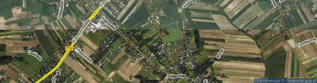 Zdjęcie satelitarne Wspólna ul.