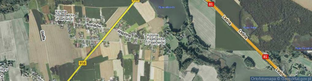 Zdjęcie satelitarne Wspólna ul.