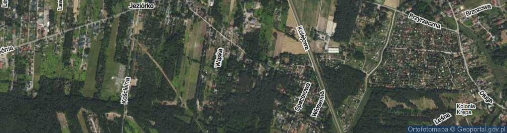 Zdjęcie satelitarne Wschodnia ul.