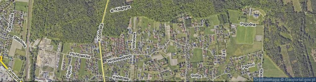 Zdjęcie satelitarne Wspólna ul.