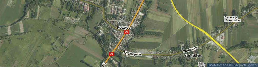 Zdjęcie satelitarne Wspólna ul.