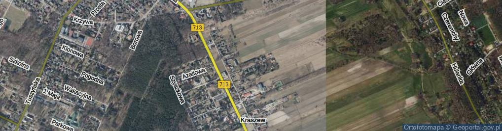 Zdjęcie satelitarne Wschodnia ul.