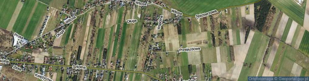 Zdjęcie satelitarne Wspólna ul.