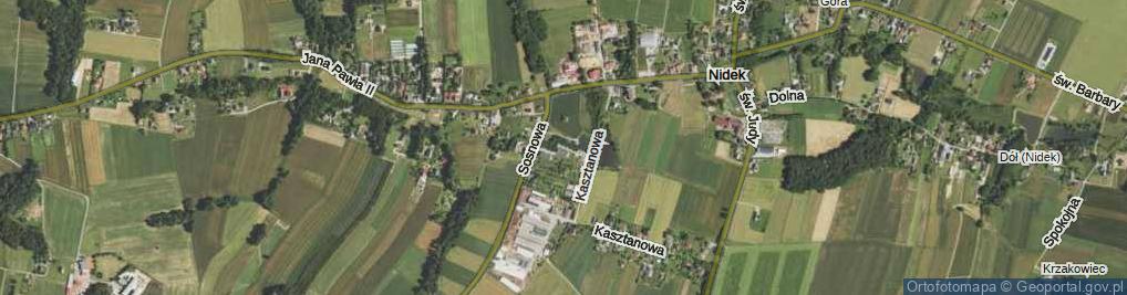 Zdjęcie satelitarne Wspólna ul.