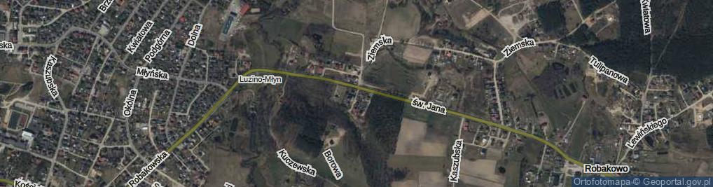 Zdjęcie satelitarne Wspólna ul.