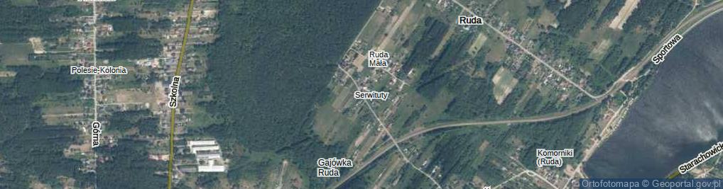 Zdjęcie satelitarne Wspólna ul.