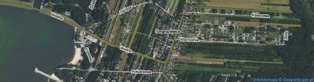 Zdjęcie satelitarne Wspólna ul.