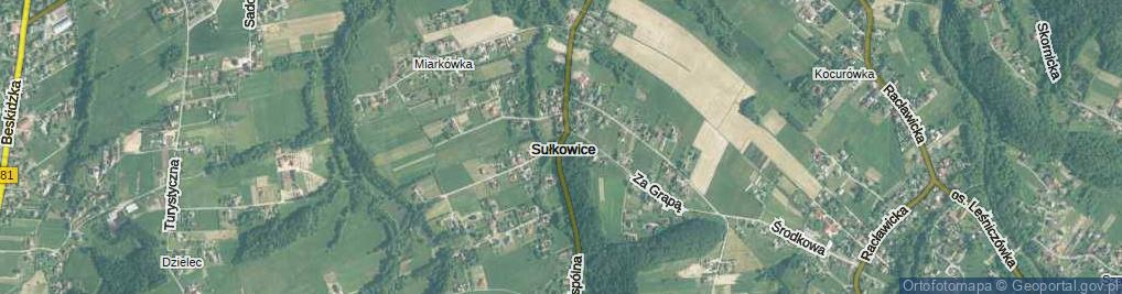 Zdjęcie satelitarne Wspólna ul.