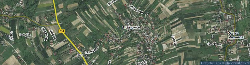 Zdjęcie satelitarne Wspólna ul.