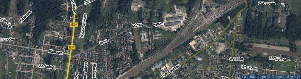 Zdjęcie satelitarne Wspólna ul.