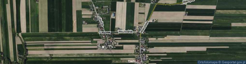 Zdjęcie satelitarne Wschodnia ul.