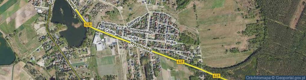 Zdjęcie satelitarne Wujka Jakuba, ks. ul.