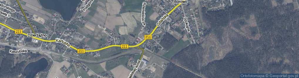 Zdjęcie satelitarne Wyzwolenia ul.