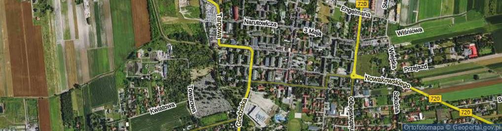 Zdjęcie satelitarne Wyszyńskiego Stefana, ks. kard. ul.
