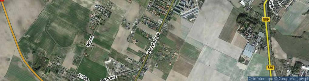 Zdjęcie satelitarne Wyszyńskiego Stefana, ks. kard. ul.