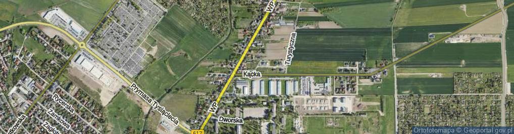 Zdjęcie satelitarne Wybiegowa ul.