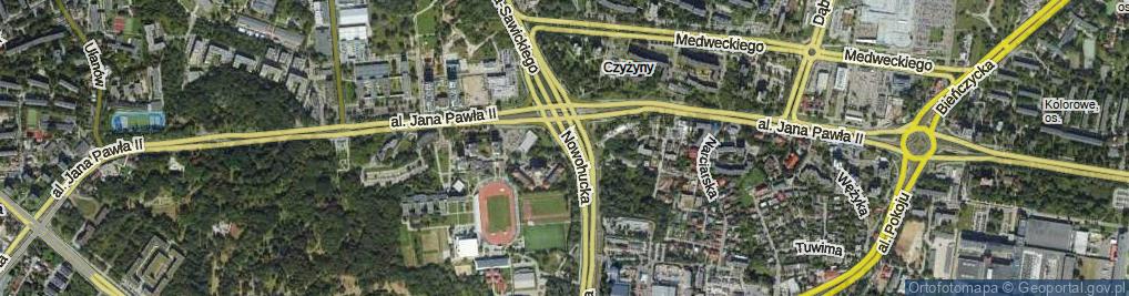 Zdjęcie satelitarne Wysockiej Stanisławy ul.