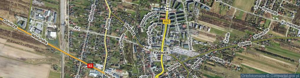 Zdjęcie satelitarne Wyszyńskiego Stefana, ks. kard. ul.