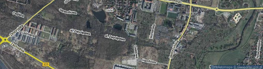 Zdjęcie satelitarne Wybickiego Józefa, gen. ul.