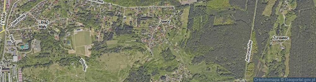 Zdjęcie satelitarne Wysoka ul.