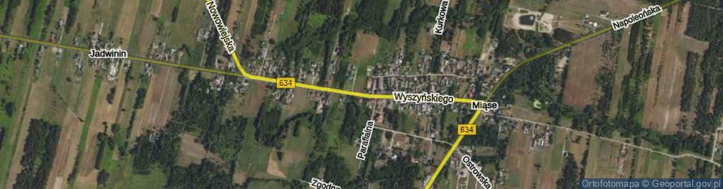 Zdjęcie satelitarne Wyszyńskiego Stefana, ks. kard. ul.