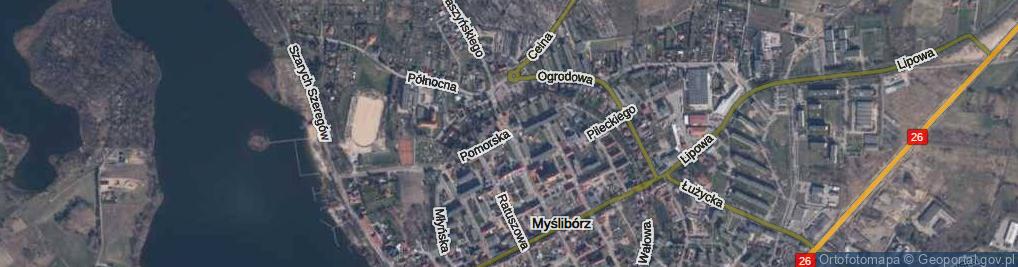 Zdjęcie satelitarne Wyszyńskiego Stefana, ks. kard. ul.