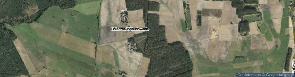 Zdjęcie satelitarne Wybudowanie ul.