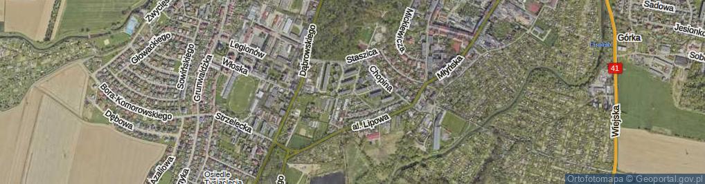 Zdjęcie satelitarne Wyszyńskiego Stefana, ks. kard. ul.