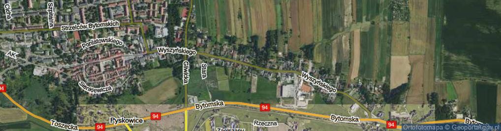 Zdjęcie satelitarne Wyszyńskiego Stefana, ks. kard. ul.