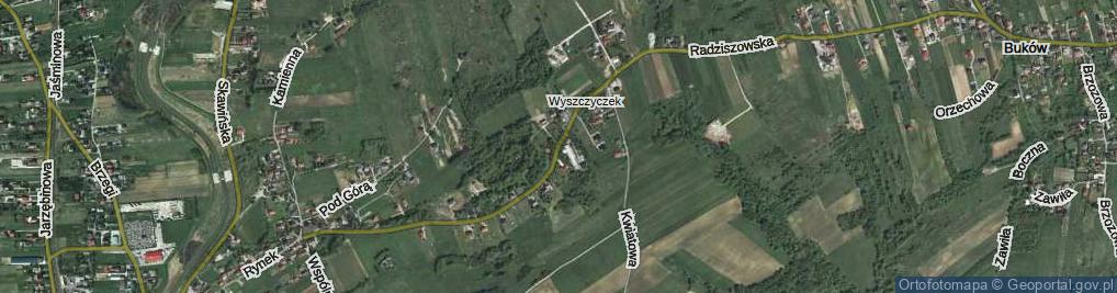 Zdjęcie satelitarne Wytrzyszczek ul.