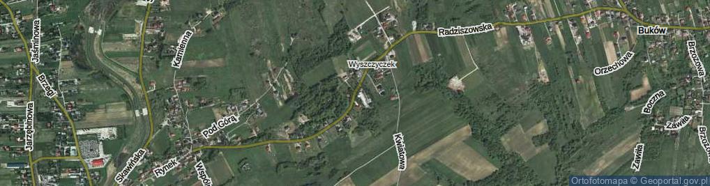 Zdjęcie satelitarne Wytrzyszczek ul.