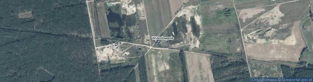 Zdjęcie satelitarne Wybudowanie ul.