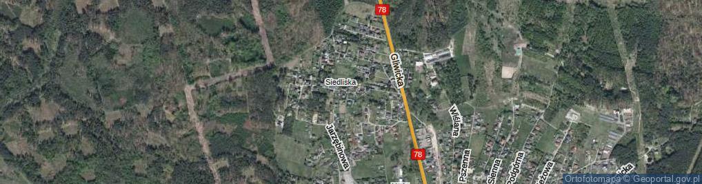 Zdjęcie satelitarne Wypoczynkowa ul.