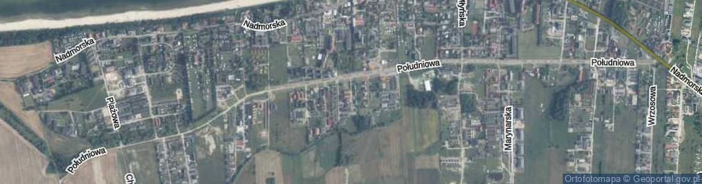 Zdjęcie satelitarne Wypoczynkowa ul.