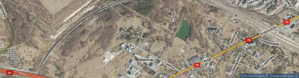 Zdjęcie satelitarne Wyspiańskiego Stanisława ul.