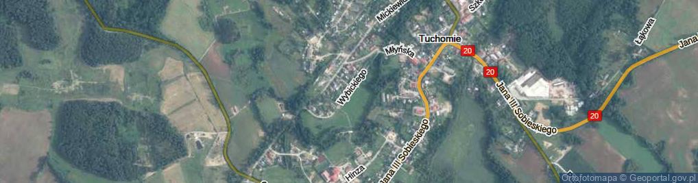 Zdjęcie satelitarne Wybickiego Józefa, gen. ul.